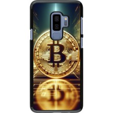Samsung Galaxy S9+ Case Hülle - Bitcoin Stehen