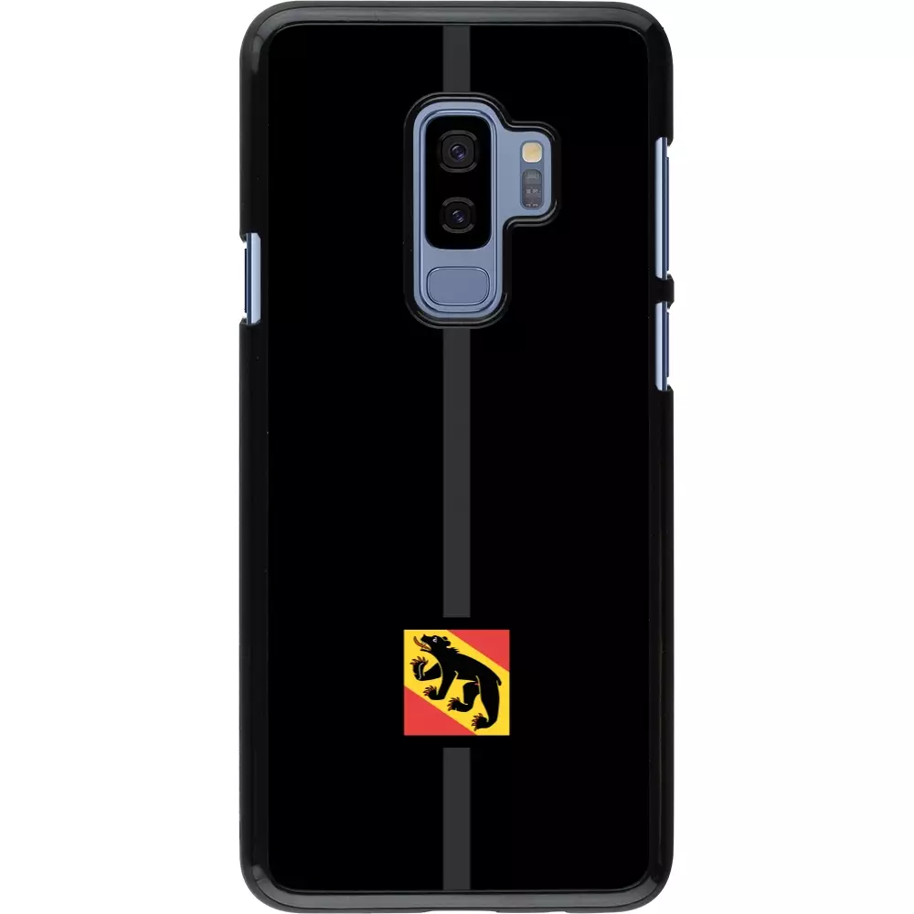 Samsung Galaxy S9+ Case Hülle - Kanton BE schwarz