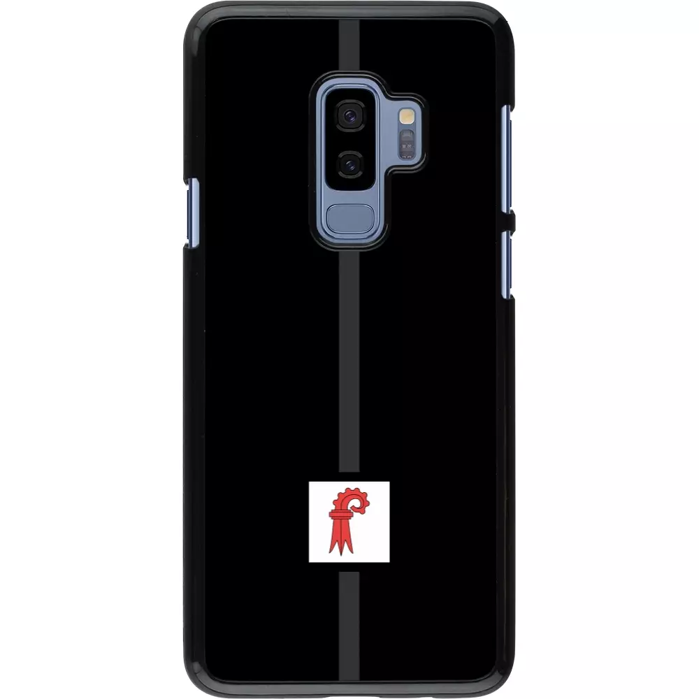 Samsung Galaxy S9+ Case Hülle - Kanton BL schwarz