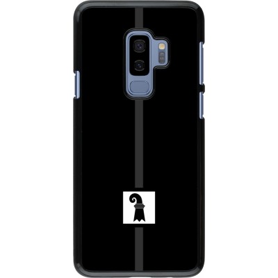 Samsung Galaxy S9+ Case Hülle - Kanton BS schwarz