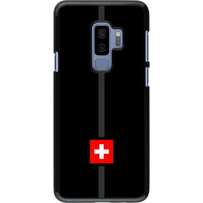 Samsung Galaxy S9+ Case Hülle - Kanton CH schwarz