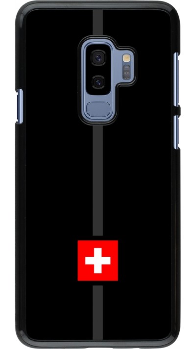 Samsung Galaxy S9+ Case Hülle - Kanton CH schwarz