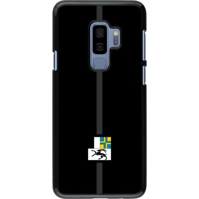 Samsung Galaxy S9+ Case Hülle - Kanton GR schwarz