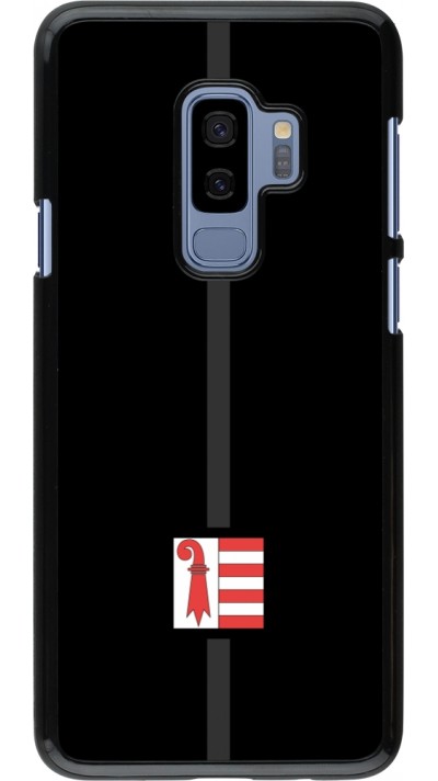 Samsung Galaxy S9+ Case Hülle - Kanton JU schwarz