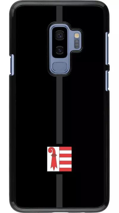 Samsung Galaxy S9+ Case Hülle - Kanton JU schwarz