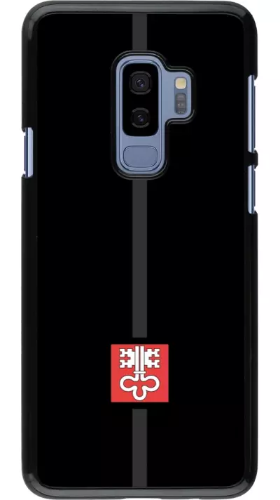 Samsung Galaxy S9+ Case Hülle - Kanton NW schwarz