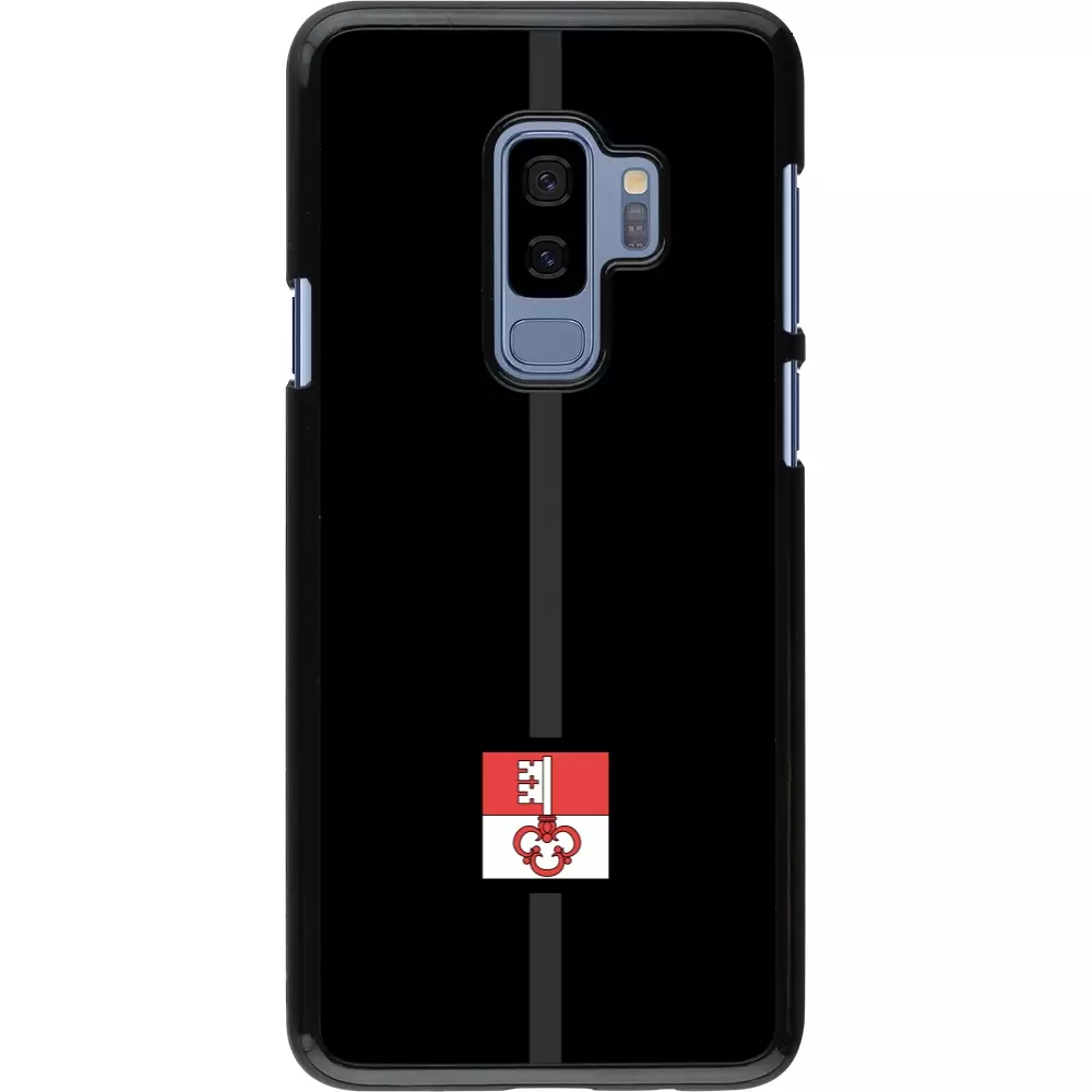 Samsung Galaxy S9+ Case Hülle - Kanton OW schwarz