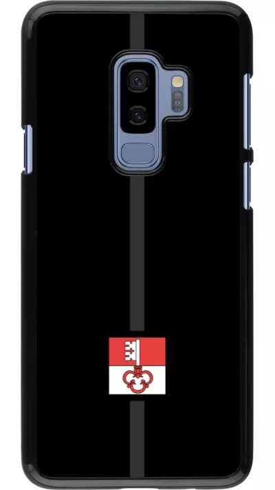 Samsung Galaxy S9+ Case Hülle - Kanton OW schwarz