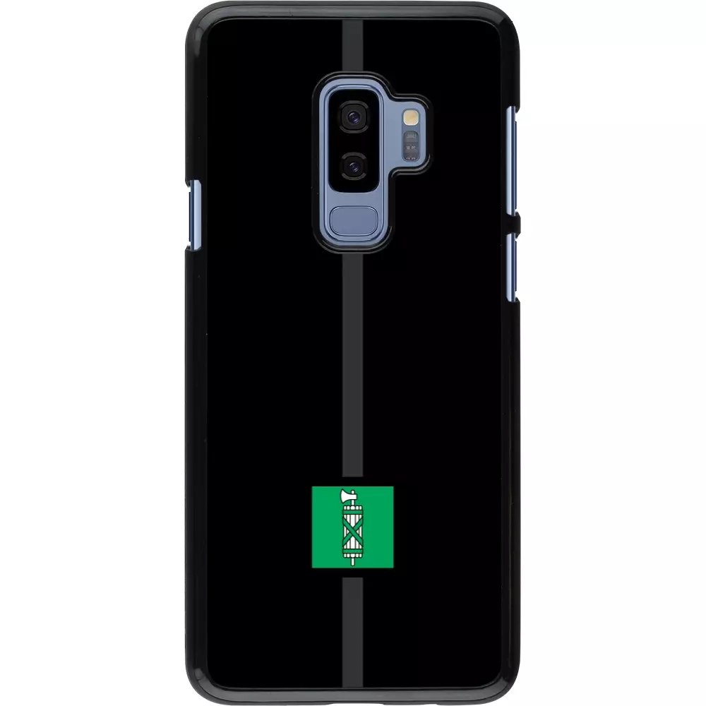 Samsung Galaxy S9+ Case Hülle - Kanton SG schwarz
