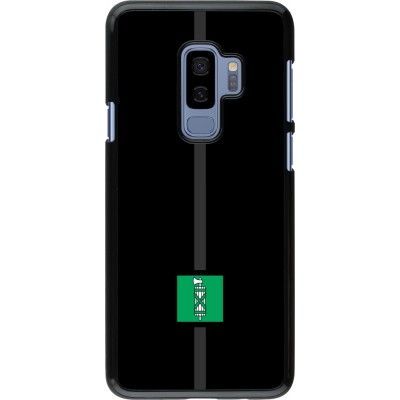 Samsung Galaxy S9+ Case Hülle - Kanton SG schwarz