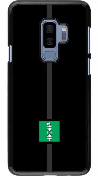 Samsung Galaxy S9+ Case Hülle - Kanton SG schwarz