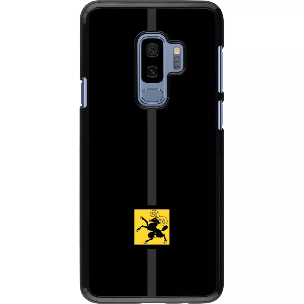 Samsung Galaxy S9+ Case Hülle - Kanton SH schwarz