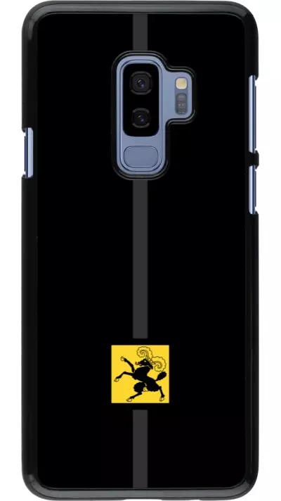 Samsung Galaxy S9+ Case Hülle - Kanton SH schwarz