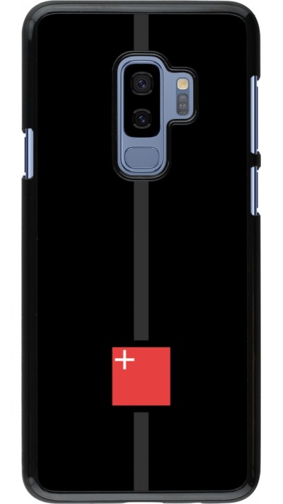 Samsung Galaxy S9+ Case Hülle - Kanton SZ schwarz