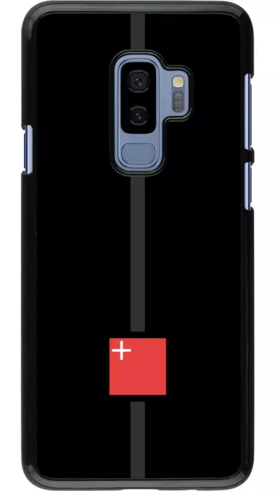 Samsung Galaxy S9+ Case Hülle - Kanton SZ schwarz