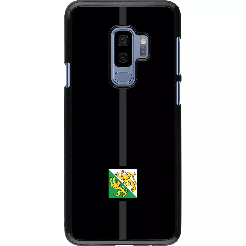 Samsung Galaxy S9+ Case Hülle - Kanton TG schwarz