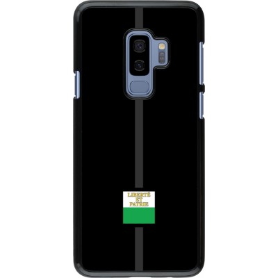 Samsung Galaxy S9+ Case Hülle - Kanton VD schwarz