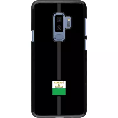 Samsung Galaxy S9+ Case Hülle - Kanton VD schwarz