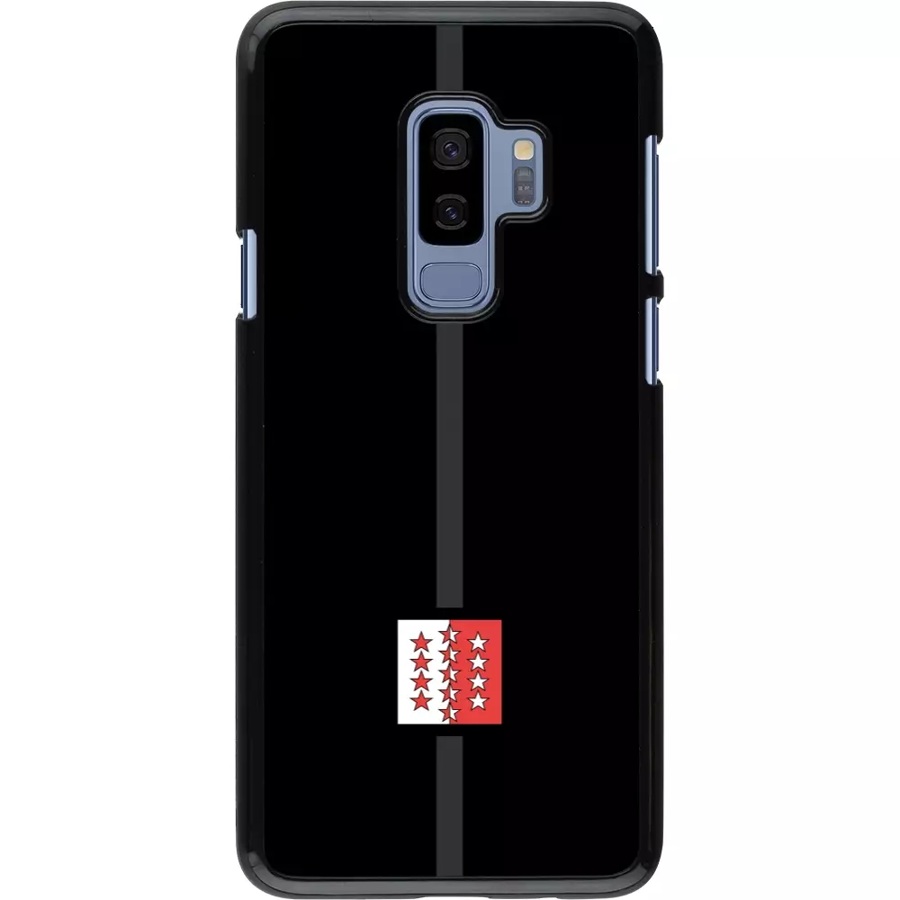 Samsung Galaxy S9+ Case Hülle - Kanton VS schwarz