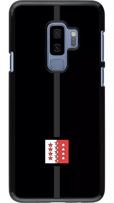 Samsung Galaxy S9+ Case Hülle - Kanton VS schwarz