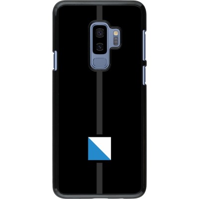 Samsung Galaxy S9+ Case Hülle - Kanton ZH schwarz