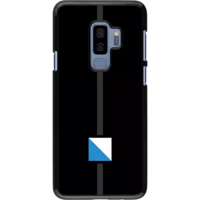 Samsung Galaxy S9+ Case Hülle - Kanton ZH schwarz