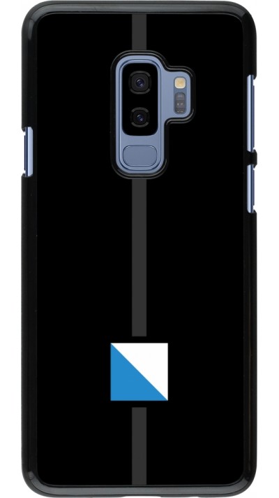 Samsung Galaxy S9+ Case Hülle - Kanton ZH schwarz