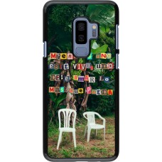 Samsung Galaxy S9+ Case Hülle - Chairs DTMF