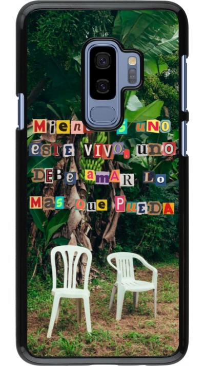Samsung Galaxy S9+ Case Hülle - Chairs DTMF