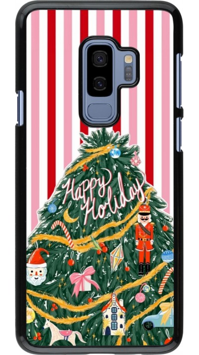 Samsung Galaxy S9+ Case Hülle - Christmas 25 Happy Holiday