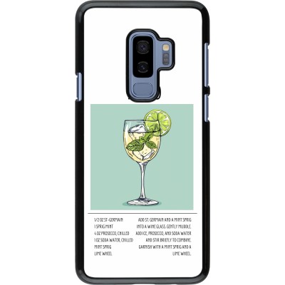 Samsung Galaxy S9+ Case Hülle - Cocktail Rezept Hugo