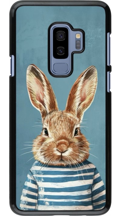 Samsung Galaxy S9+ Case Hülle - Easter 2026 Rabbit navy