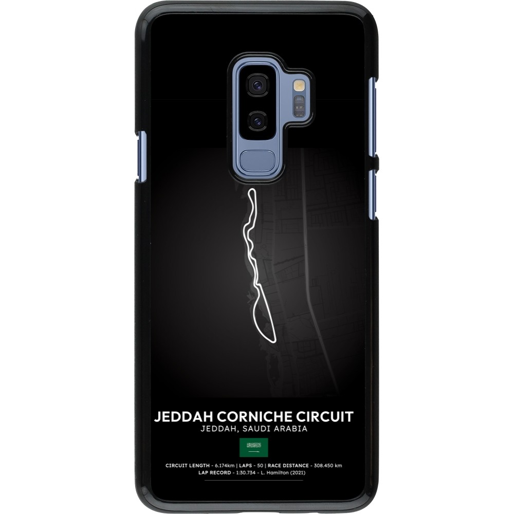 Samsung Galaxy S9+ Case Hülle - F1 Track 2025 Saudi Arabia