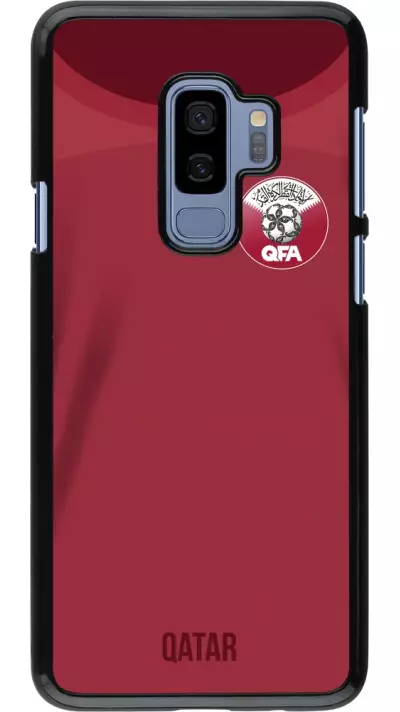 Samsung Galaxy S9+ Case Hülle - Katar 2022 personalisierbares Fussballtrikot