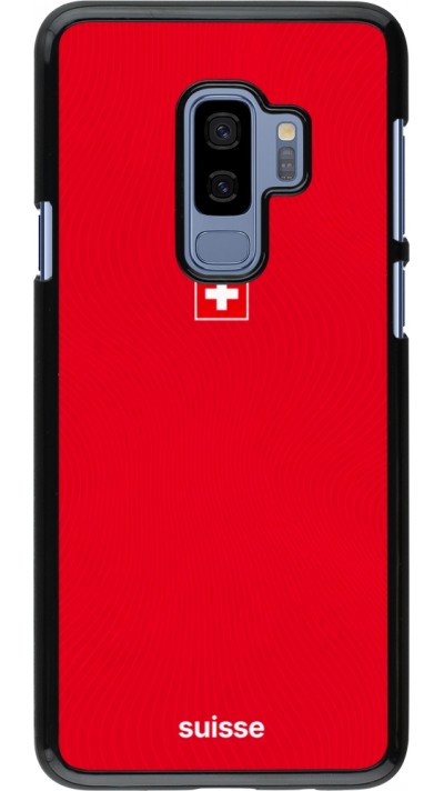 Samsung Galaxy S9+ Case Hülle - Schweiz 2026 personalisierbares Fussballtrikot