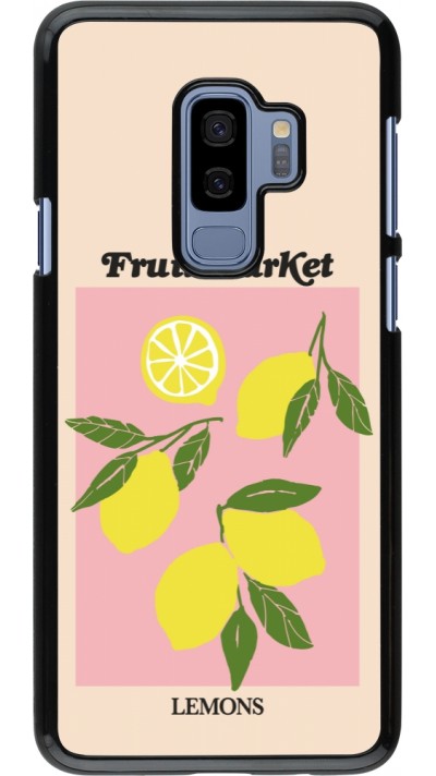 Samsung Galaxy S9+ Case Hülle - Fruit market lemons 2026