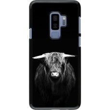 Samsung Galaxy S9+ Case Hülle - Highland calf black