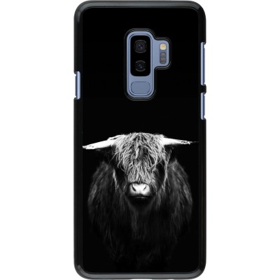 Samsung Galaxy S9+ Case Hülle - Highland calf black