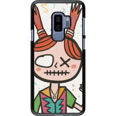 Samsung Galaxy S9+ Case Hülle - Little Girl Sketch