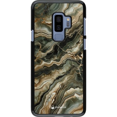Samsung Galaxy S9+ Case Hülle - Oliv Marmor