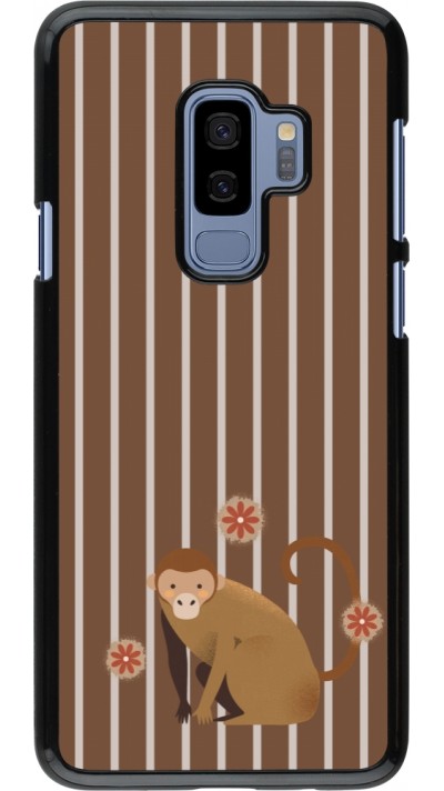 Coque Samsung Galaxy S9+ - Monkey with stripes