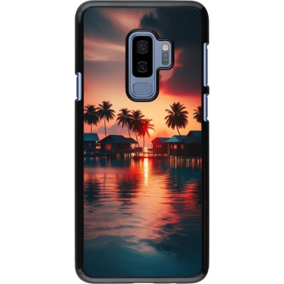 Samsung Galaxy S9+ Case Hülle - Paradies Malediven