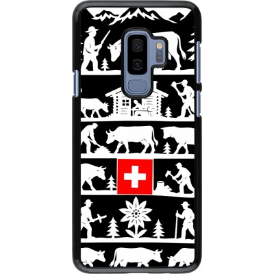 Samsung Galaxy S9+ Case Hülle - Poya Schweiz 1 schwarz