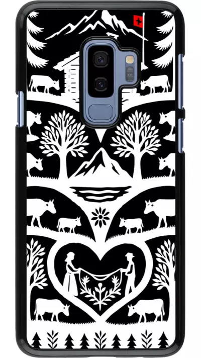 Samsung Galaxy S9+ Case Hülle - Poya Schweiz 2 schwarz