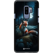 Samsung Galaxy S9+ Case Hülle - Fuchs Mond Wald