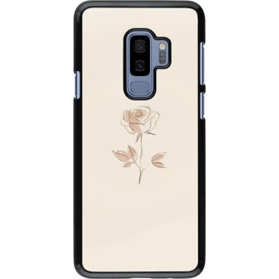 Samsung Galaxy S9+ Case Hülle - Rosa Sand Minimalistisch