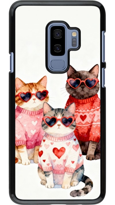 Coque Samsung Galaxy S9+ - Saint Valentines Day 26 Cat Love