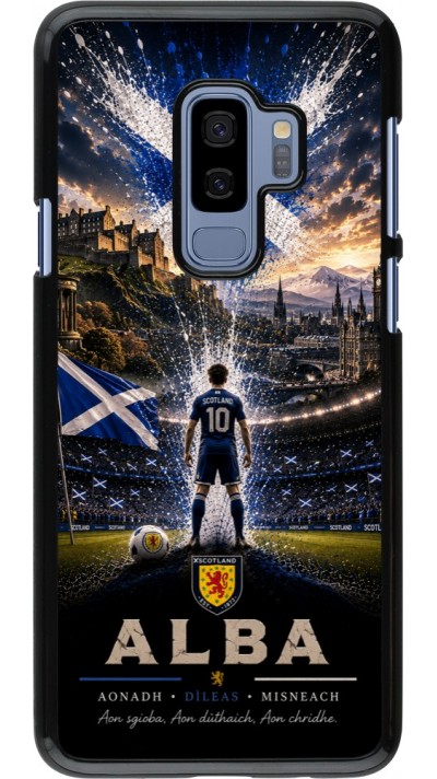 Samsung Galaxy S9+ Case Hülle - Fussball Schottland splash 2026
