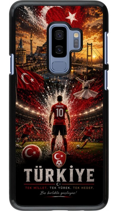 Samsung Galaxy S9+ Case Hülle - Fussball Türkei splash 2026