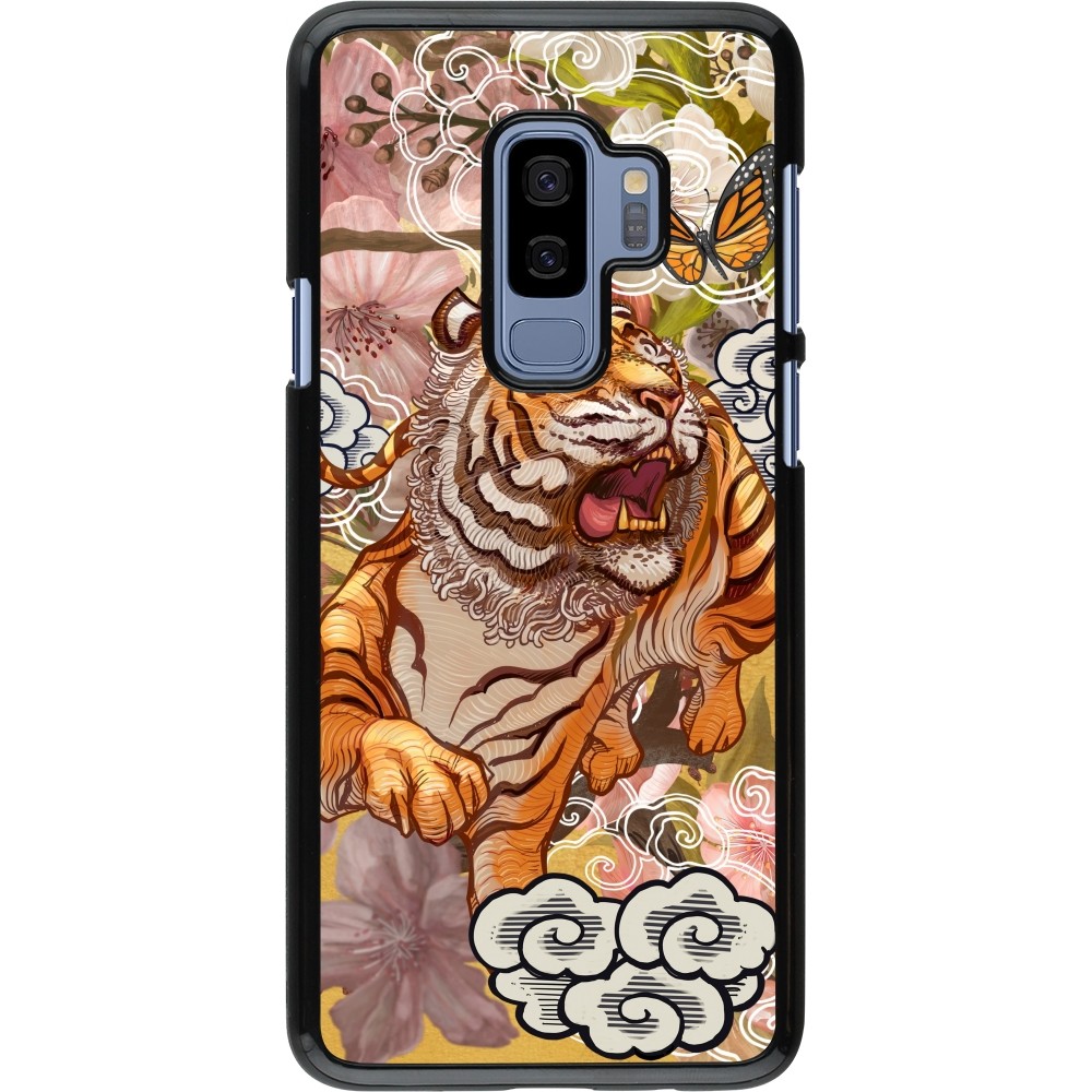 Samsung Galaxy S9+ Case Hülle - Spring 23 japanese tiger